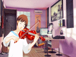 cô gái đàn violin