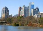 Atlanta thành phố building sông reflect