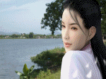 bên sông vắng đùa nước, hoàng hôn