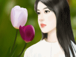 cô gái quê, nốt nhạc đèn cầy