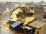 mưa qua phố cũ