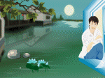 đêm thao thức ngồi bên cửa sổ nhớ bạn gái học chung lớp