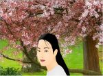 ngắm hoa đào